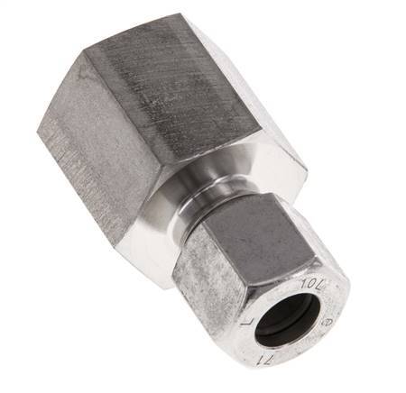 G 1/2'' x 10L Stainless steel Straight Cutting Ring 315 Bar DIN 2353