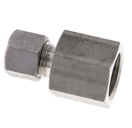 G 1/2'' x 10L Stainless steel Straight Cutting Ring 315 Bar DIN 2353