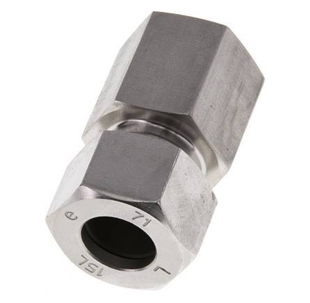 G 1/2'' x 15L Stainless steel Straight Cutting Ring 315 Bar DIN 2353