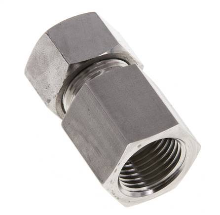 G 1/2'' x 15L Stainless steel Straight Cutting Ring 315 Bar DIN 2353