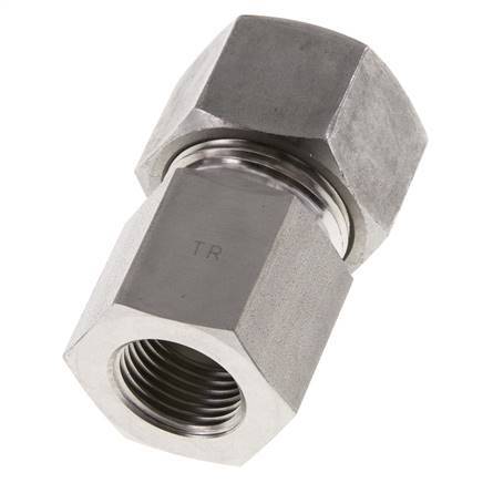 G 1/2'' x 20S Stainless steel Straight Cutting Ring 400 Bar DIN 2353