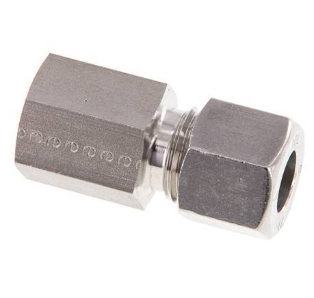G 1/4'' x 10L Stainless steel Straight Cutting Ring 315 Bar DIN 2353