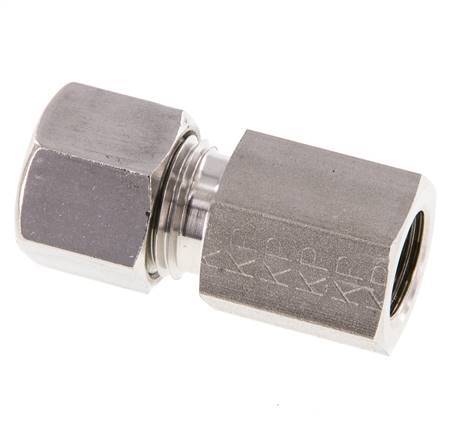 G 1/4'' x 10L Stainless steel Straight Cutting Ring 315 Bar DIN 2353