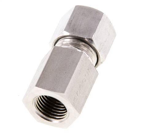 G 1/4'' x 10L Stainless steel Straight Cutting Ring 315 Bar DIN 2353
