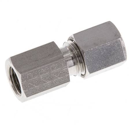 G 1/8'' x 6L Stainless steel Straight Cutting Ring 315 Bar DIN 2353