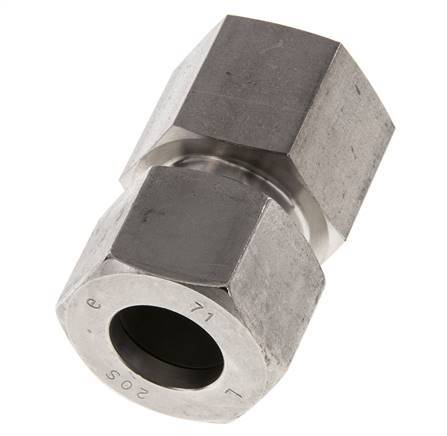 G 3/4'' x 20S Stainless steel Straight Cutting Ring 400 Bar DIN 2353