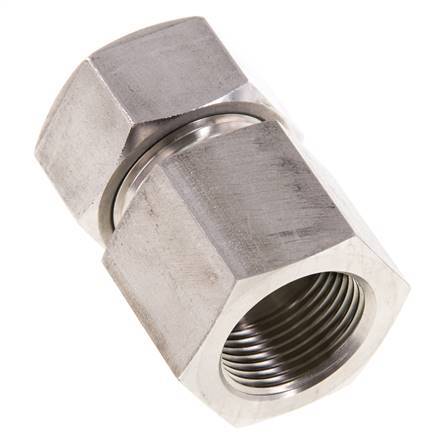 G 3/4'' x 22L Stainless steel Straight Cutting Ring 160 Bar DIN 2353