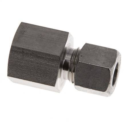 G 3/8'' x 10L Stainless steel Straight Cutting Ring 315 Bar DIN 2353