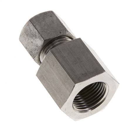 G 3/8'' x 10L Stainless steel Straight Cutting Ring 315 Bar DIN 2353