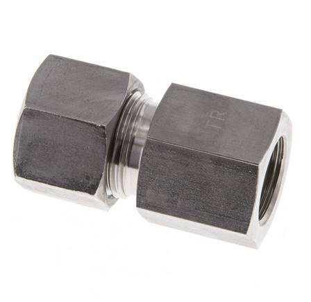G 3/8'' x 12S Stainless steel Straight Cutting Ring 630 Bar DIN 2353