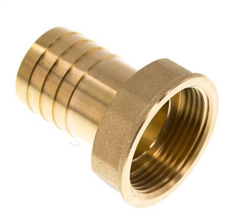 G 1 1/4'' x 32mm Brass Hose barb 16 Bar