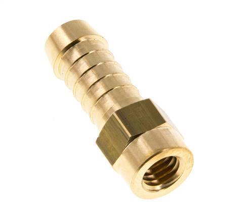 M8 x 9mm Brass Hose barb 16 Bar