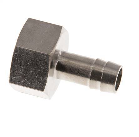 G 1/2'' x 10mm Nickel plated Brass Hose barb 16 Bar [2 Pieces]