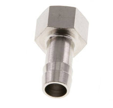 G 1/4'' x 10mm Nickel plated Brass Hose barb 16 Bar [5 Pieces]