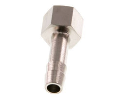 G 1/8'' x 6mm Nickel plated Brass Hose barb 16 Bar [5 Pieces]