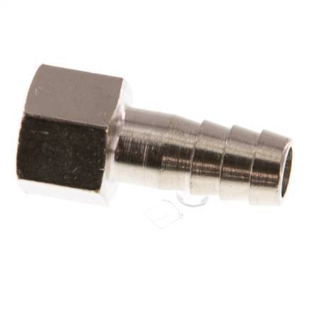 G 1/8'' x 9mm Nickel plated Brass Hose barb 16 Bar [5 Pieces]