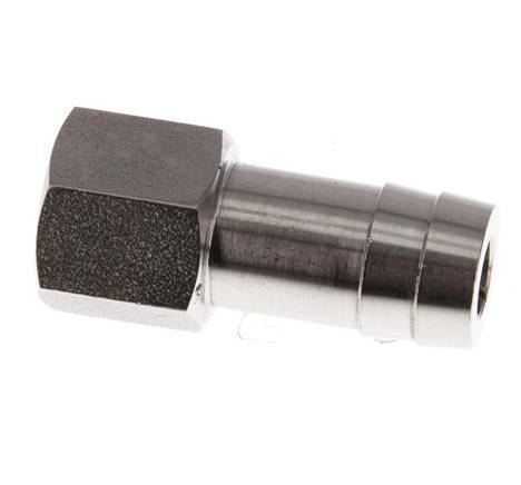 G 1/4'' x 13mm Stainless steel Hose barb 40 Bar