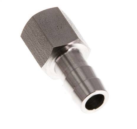 G 1/8'' x 9mm Stainless steel Hose barb 40 Bar