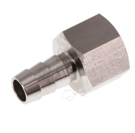 G 3/8'' x 9mm Stainless steel Hose barb 40 Bar