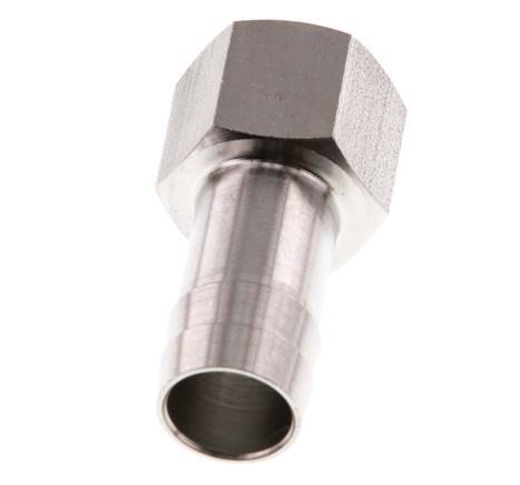 G 3/8'' x 13mm Stainless steel Hose barb 40 Bar