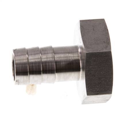 G 1'' x 19mm Stainless steel Hose barb 40 Bar