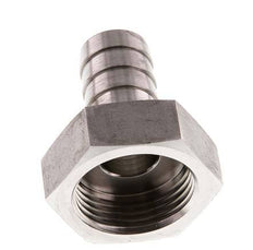 G 1'' x 19mm Stainless steel Hose barb 40 Bar