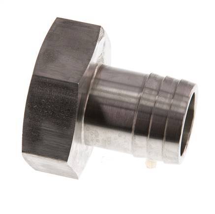 G 1 1/2'' x 32mm Stainless steel Hose barb 40 Bar