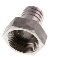 G 1 1/2'' x 32mm Stainless steel Hose barb 40 Bar