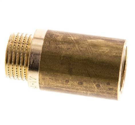 G 1/2'' F/M Brass Extension DIN 3523 - 40 mm