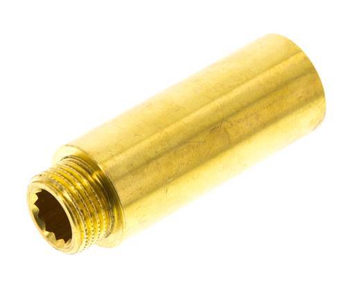 G 1/2'' F/M Brass Extension DIN 3523 - 65 mm