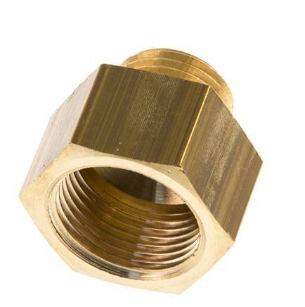 G 3/4'' x G 1/2'' F/M Brass Reducing Ring 16 Bar