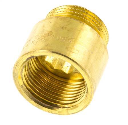 G 3/4'' F/M Brass Extension DIN 3523 - 20 mm