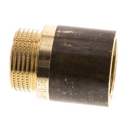 G 3/4'' F/M Brass Extension DIN 3523 - 30 mm