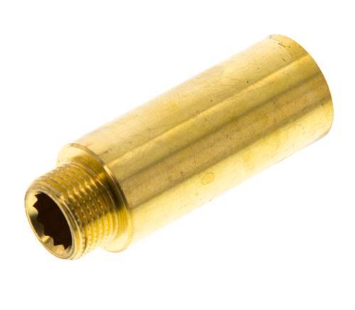 G 3/8'' F/M Brass Extension DIN 3523 - 50 mm