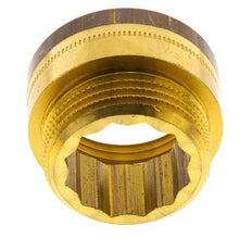 G 1'' F/M Brass Extension DIN 3523 - 15 mm