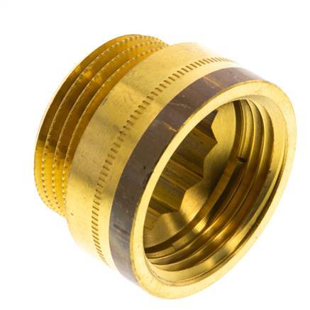 G 1'' F/M Brass Extension DIN 3523 - 15 mm