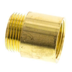 G 1'' F/M Brass Extension DIN 3523 - 30 mm