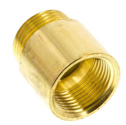 G 1'' F/M Brass Extension DIN 3523 - 30 mm