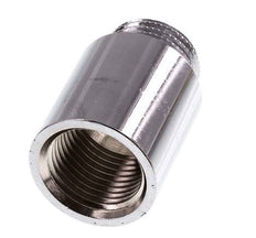 G 1/2'' F/M Chromium plated Brass Extension DIN 3523 - 30 mm