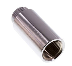 G 1/2'' F/M Chromium plated Brass Extension DIN 3523 - 50 mm