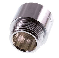 G 3/4'' F/M Chromium plated Brass Extension DIN 3523 - 20 mm