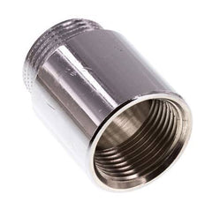 G 3/4'' F/M Chromium plated Brass Extension DIN 3523 - 30 mm