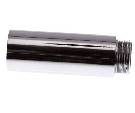 G 3/4'' F/M Chromium plated Brass Extension DIN 3523 - 80 mm