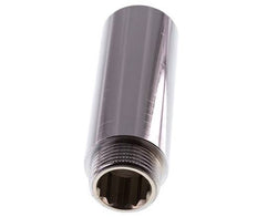 G 3/4'' F/M Chromium plated Brass Extension DIN 3523 - 80 mm