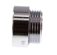 G 1'' F/M Chromium plated Brass Extension DIN 3523 - 15 mm