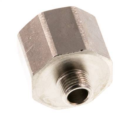G 1/2'' x G 1/8'' F/M Nickel plated Brass Reducing Ring 16 Bar