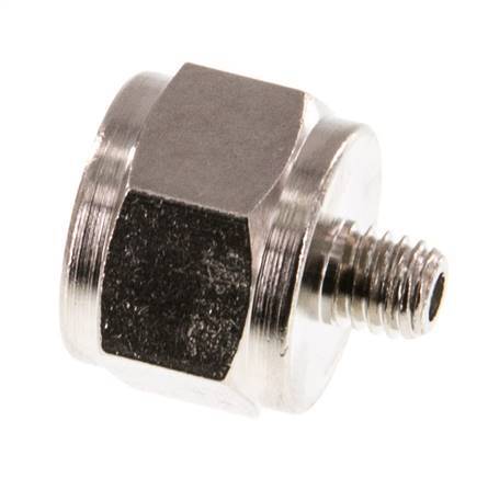G 1/8'' x M5 F/M Nickel plated Brass Reducing Ring 16 Bar [5 Pieces]