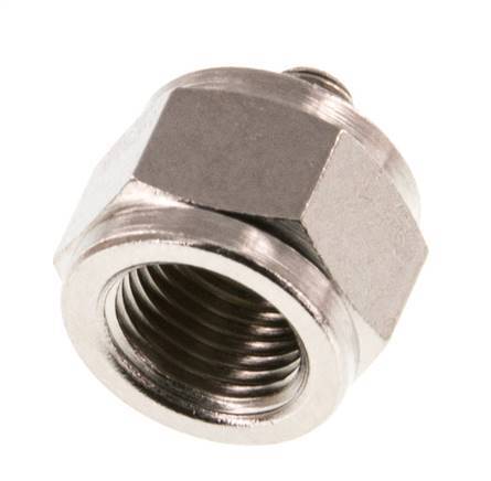 G 1/8'' x M5 F/M Nickel plated Brass Reducing Ring 16 Bar [5 Pieces]