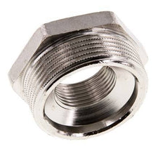 G 3/4'' x G 1 1/2'' F/M Nickel plated Brass Reducing Ring 16 Bar