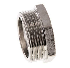 G 3/4'' x G 1 1/2'' F/M Nickel plated Brass Reducing Ring 16 Bar